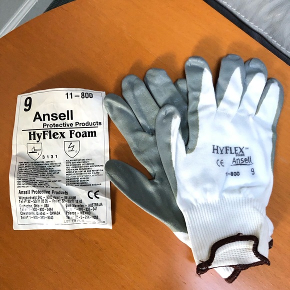 Ansell HyFlex 11-800 nylon gloves - Picture 5 of 6